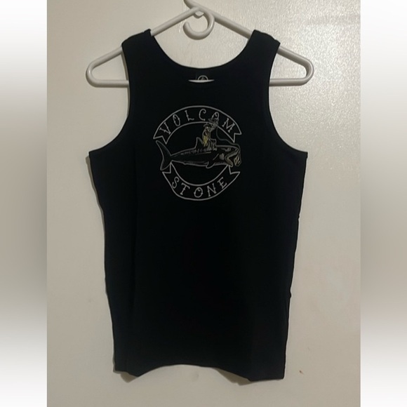 Volcom Boys Sharky Tank Top size M 12 black - Picture 1 of 6